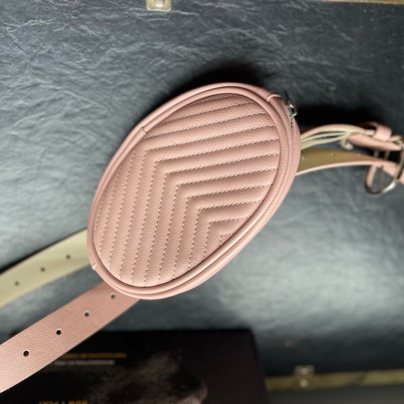 Handbags - Pink Belt Pocketbook Good Condition